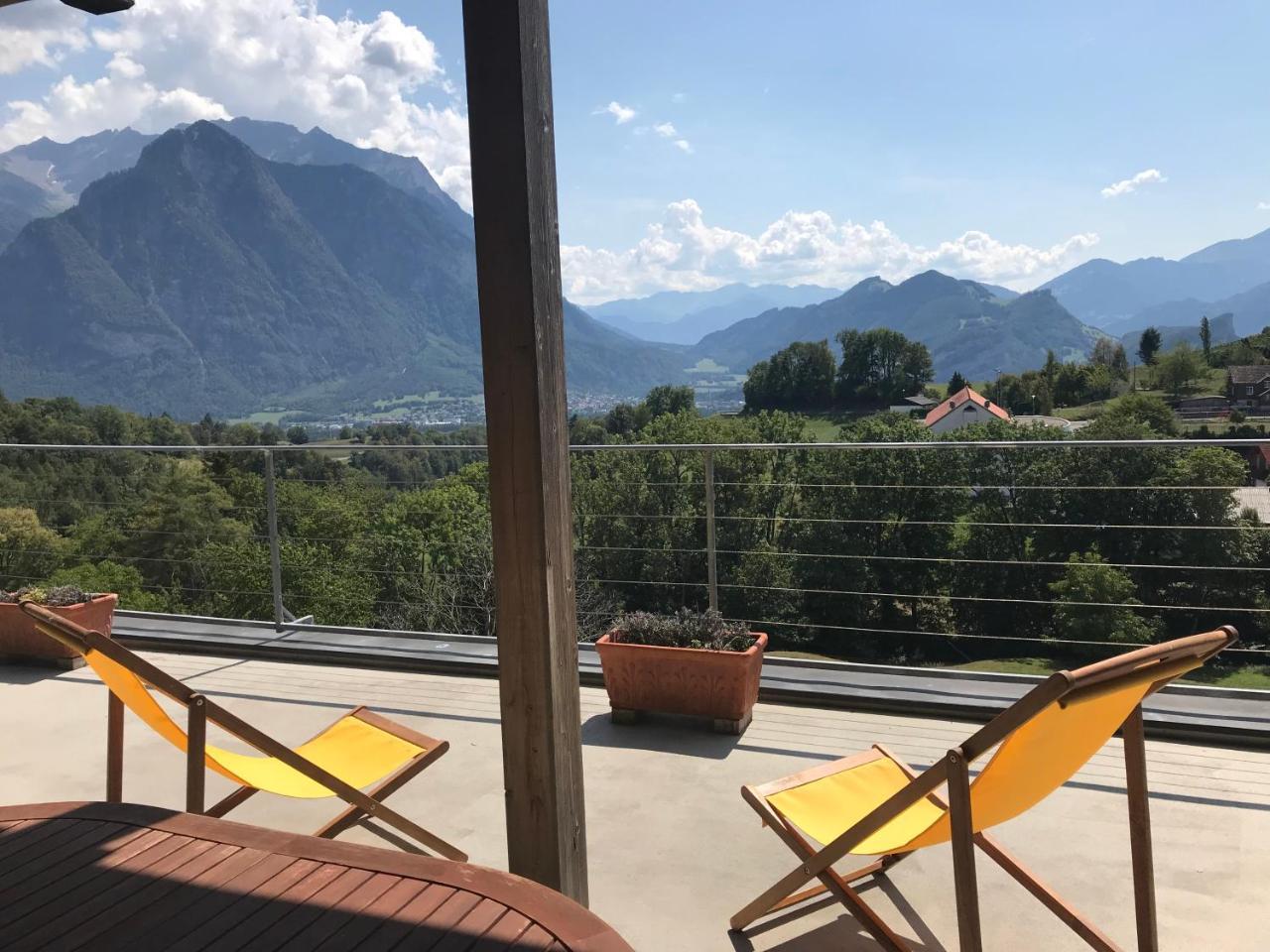 Hotel Bz Sunnahof Oberschan Exterior photo